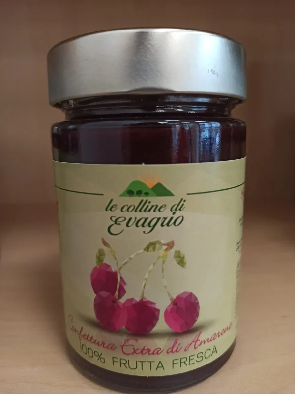 Confettura Extra Amarene 380 gr // Le Colline di Evagrio GM