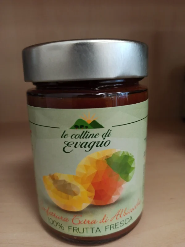 Confettura Extra Albicocche  380 gr // Le Colline di Evagrio GM