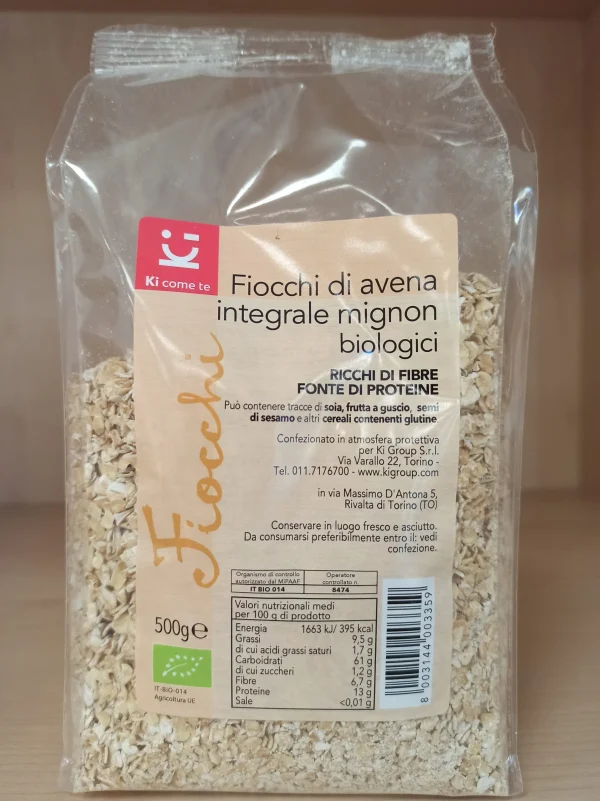 Fiocchi avena mignon bio 500gr // Ki GM