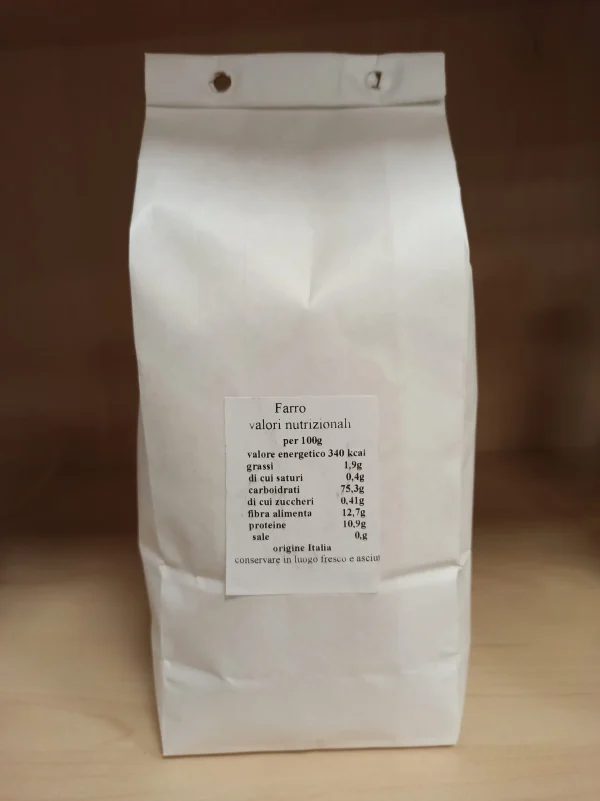 Farina di farro 1kg || La Giara GM - immagine 3