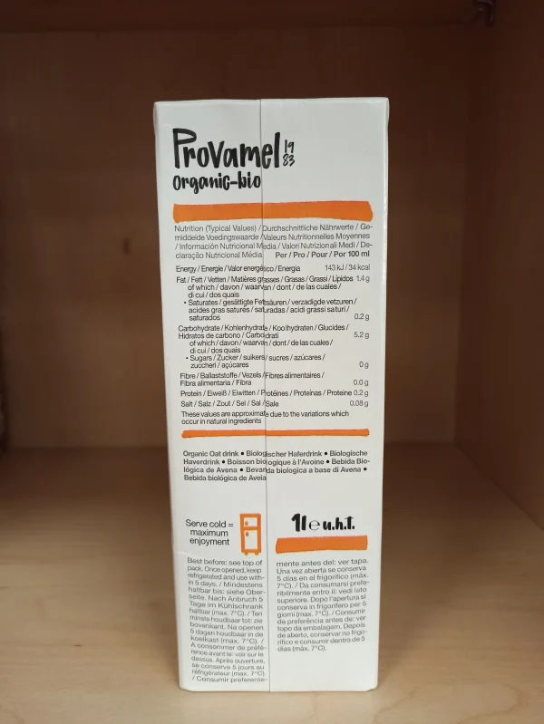 Latte vegetale di avena 1l BIO || Provamel GM - immagine 3