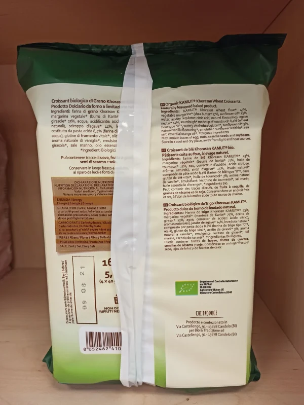 Croissant Vegano di Grano Kamut BIO GM - immagine 5