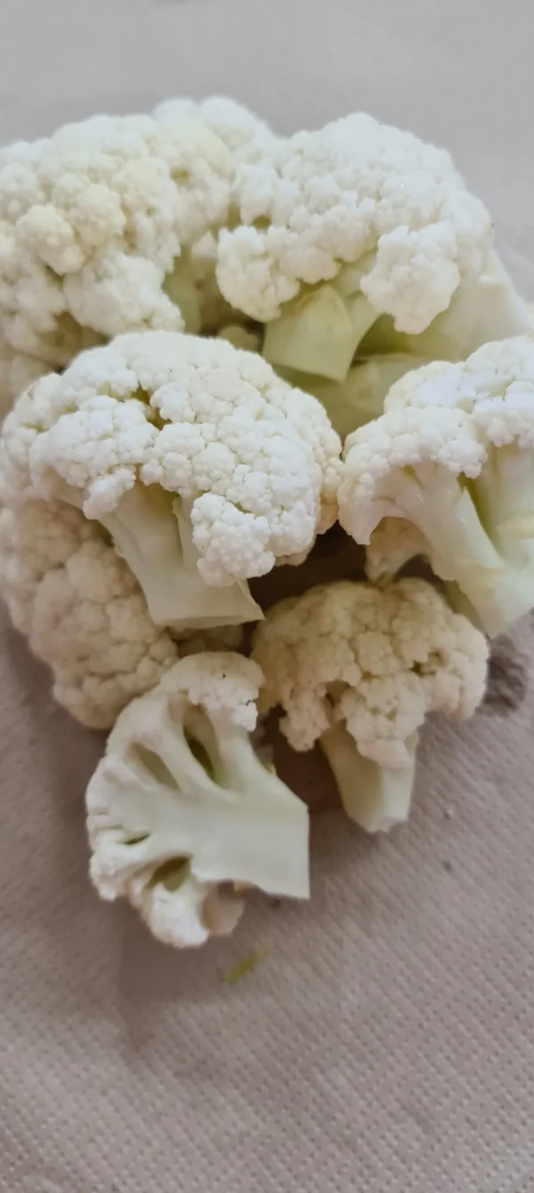 Cavolfiore Bianco pulito, lavato e pronto da cucinare 250gr. GM