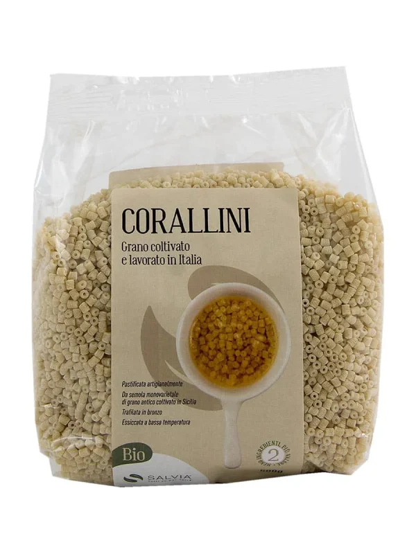 Corallini di semola di grano duro bio – 500g