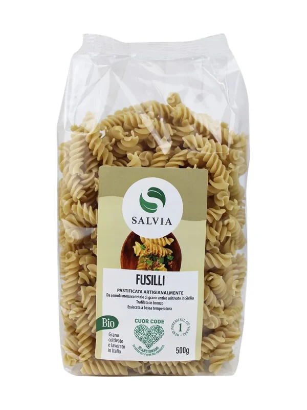 Fusilli di semola di grano duro bio – 500g