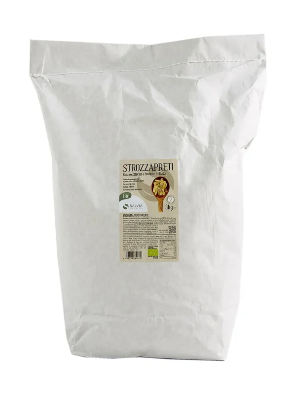 Strozzapreti di semola di grano duro bio – 3kg