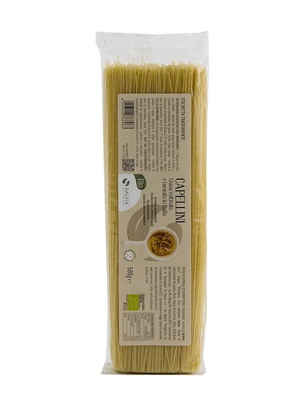 Capellini di semola di grano duro bio – 500g