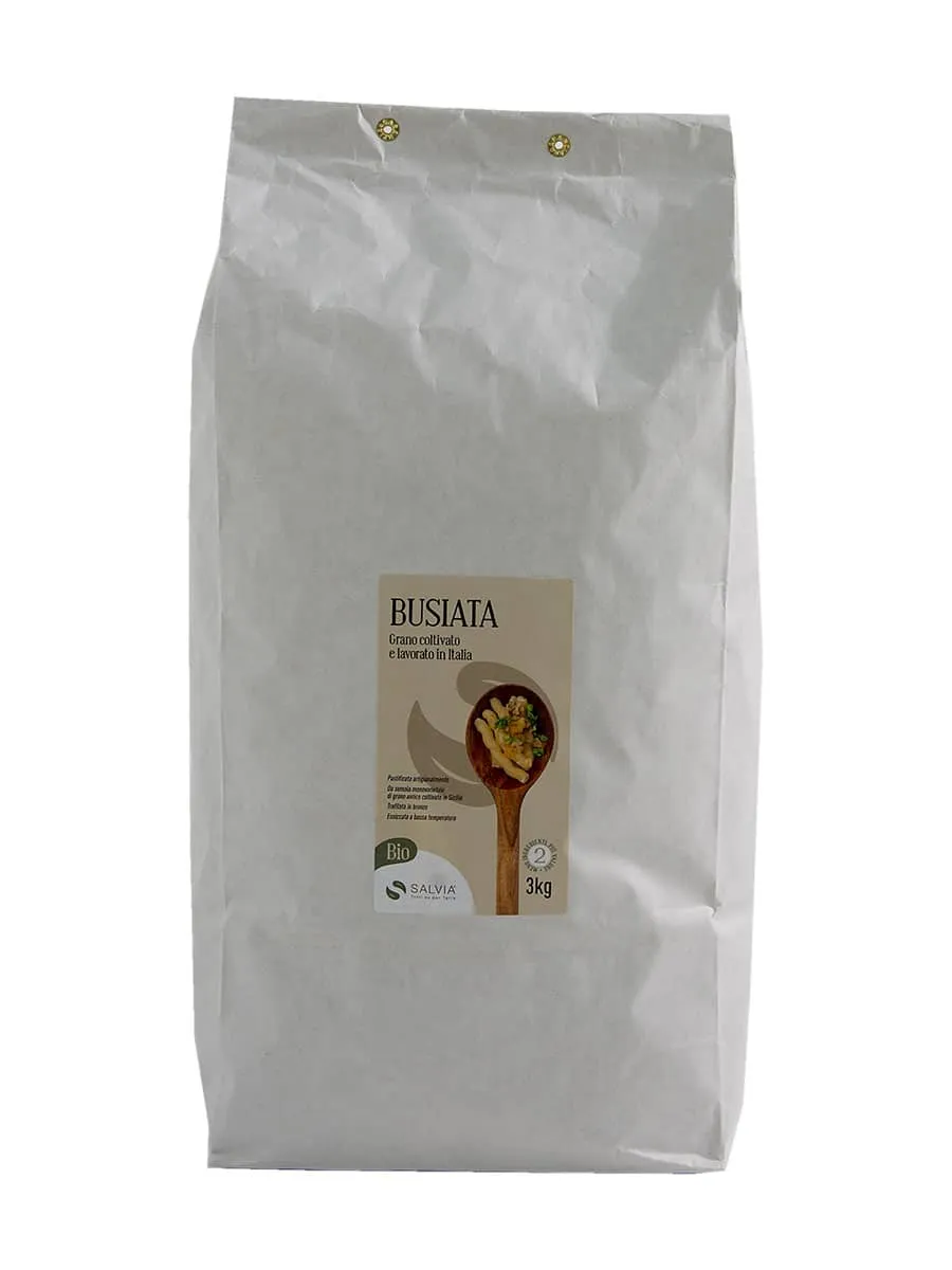 Busiata di semola di grano duro bio – 3kg