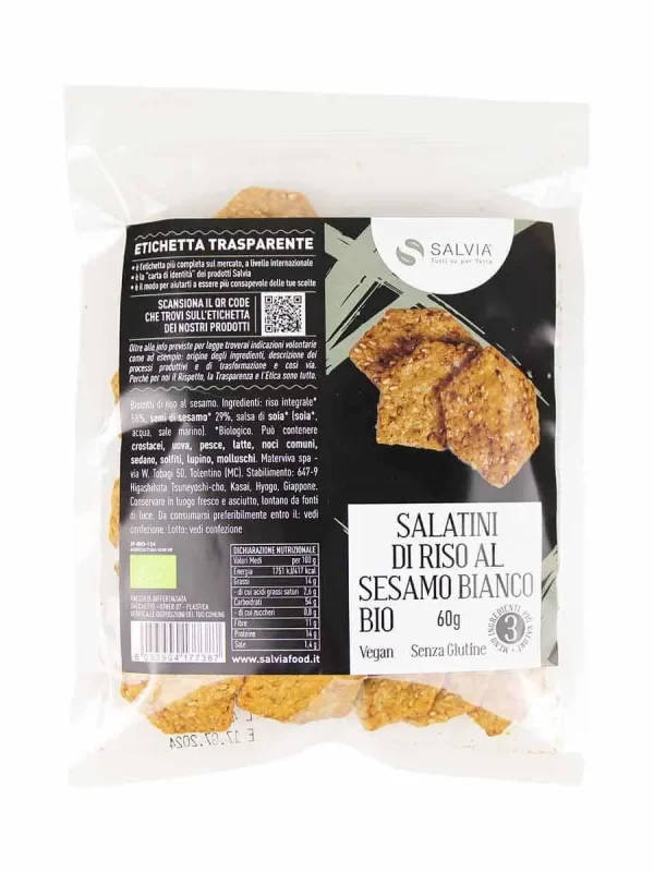 Salatini di riso bio al sesamo – 60g