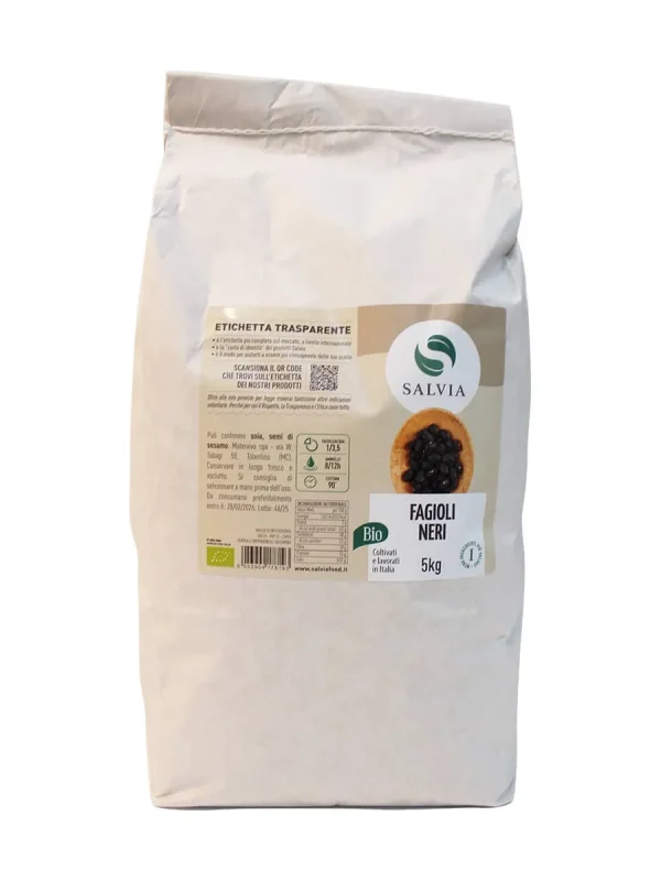Fagioli neri bio – 5kg