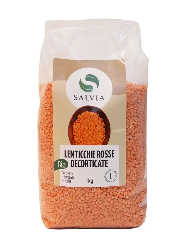 Lenticchie rosse decorticate bio – 1kg