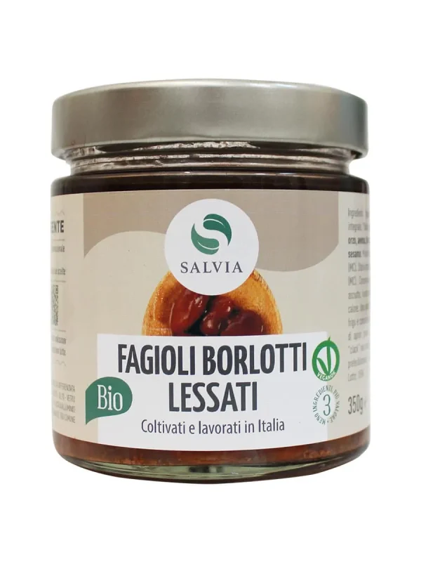 Fagioli borlotti lessati bio – 200g