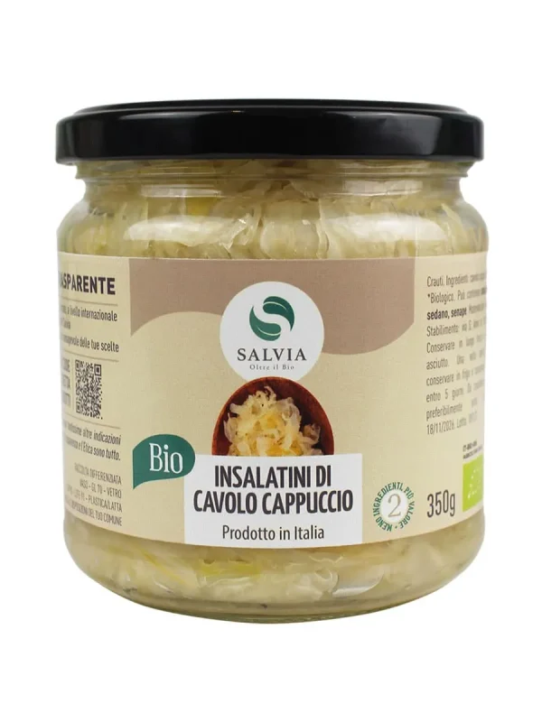 Insalatini di cavolo cappuccio bio – 350g