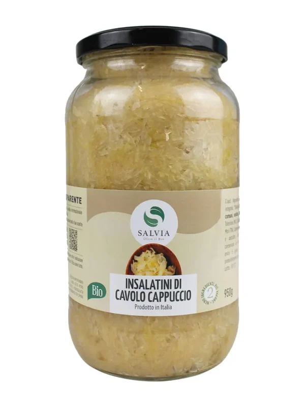 Insalatini di cavolo cappuccio bio – 950g