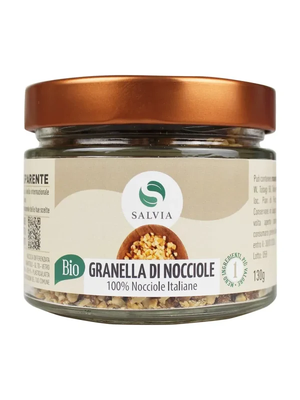Granella di nocciole bio – 130g