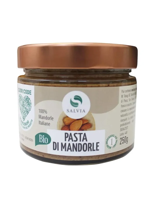 Pasta di mandorle bio – 250g