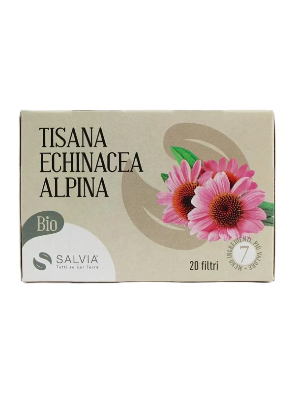 Tisana echinacea alpina bio – in filtri – 30g