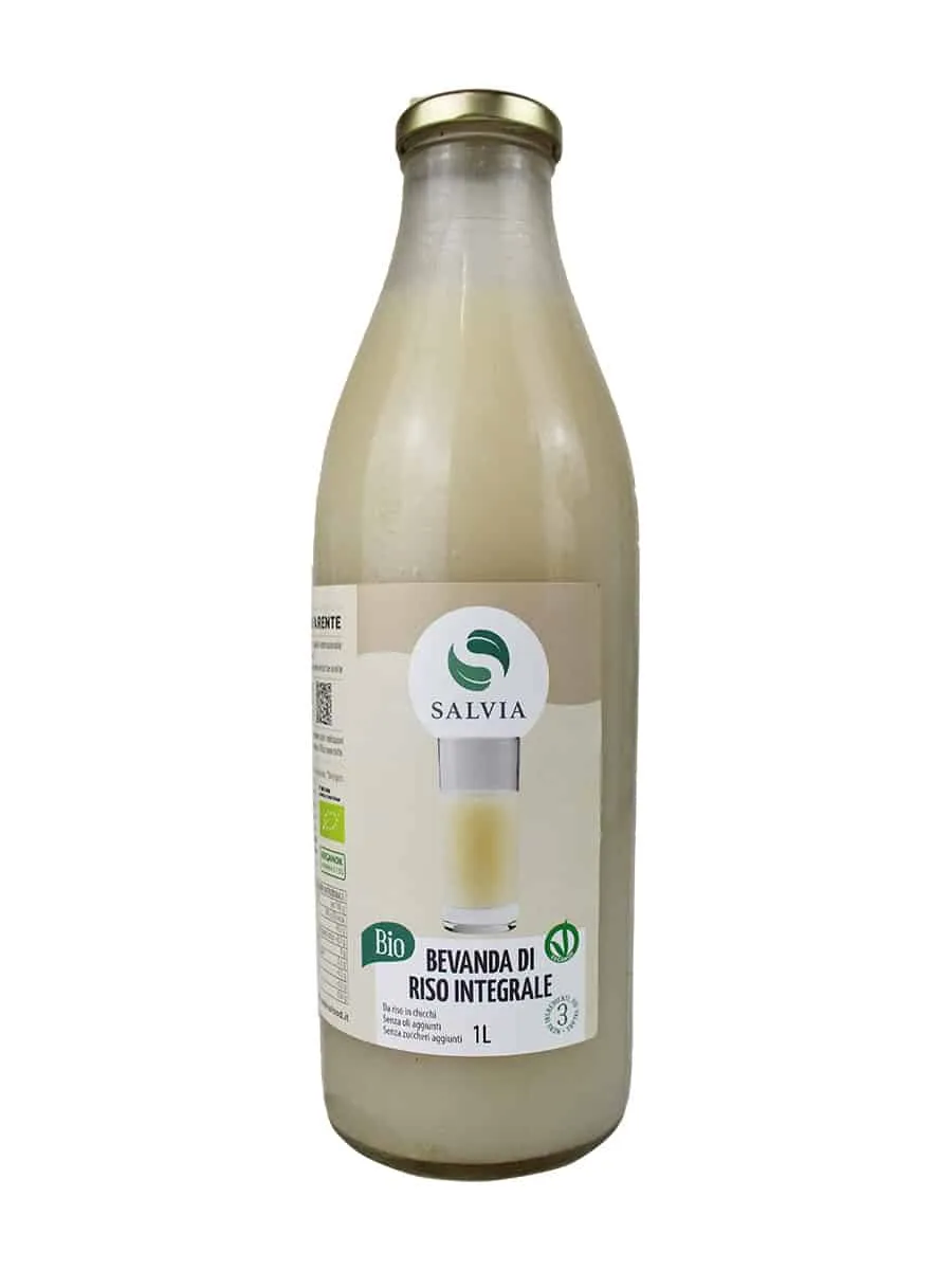 Bevanda di riso integrale bio – vetro – 1l