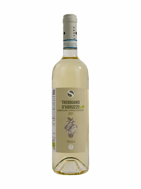 Vino bianco trebbiano d’abruzzo doc bio 2024 – 750ml
