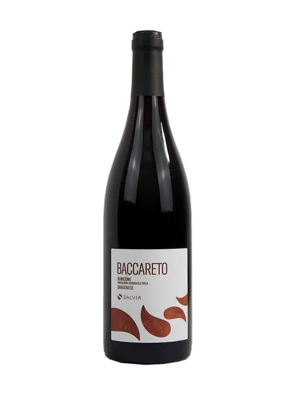 Vino rosso rubicone igt baccareto sangiovese bio – 750ml