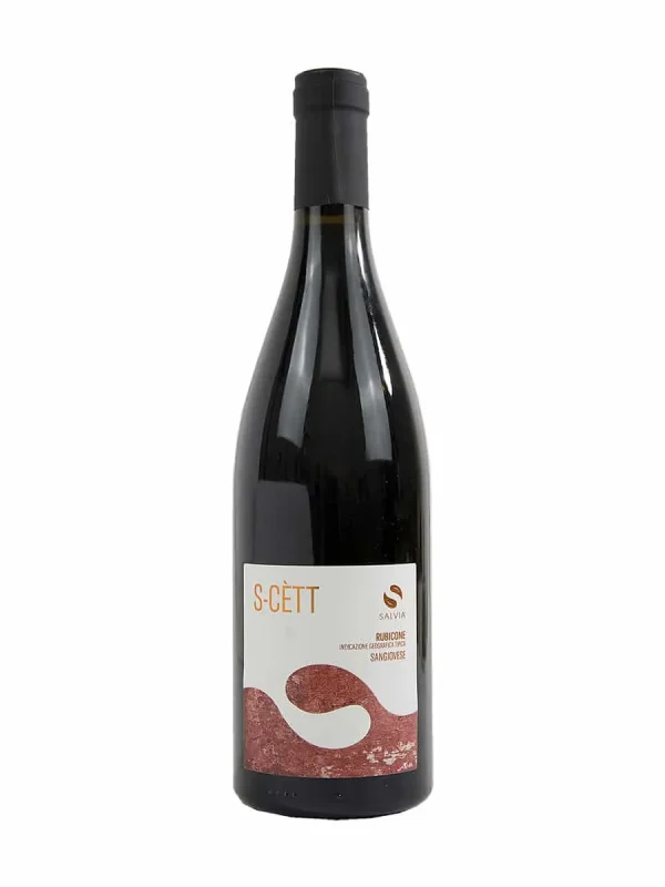 Vino rosso rubicone igt s-cètt bio – senza solfiti aggiunti – 750ml