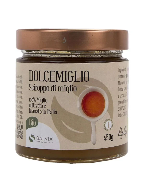 Sciroppo di miglio – senza glutine – bio – 450g