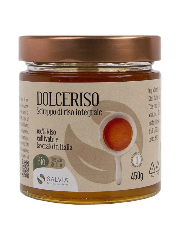Sciroppo di riso integrale bio – senza glutine – 450g