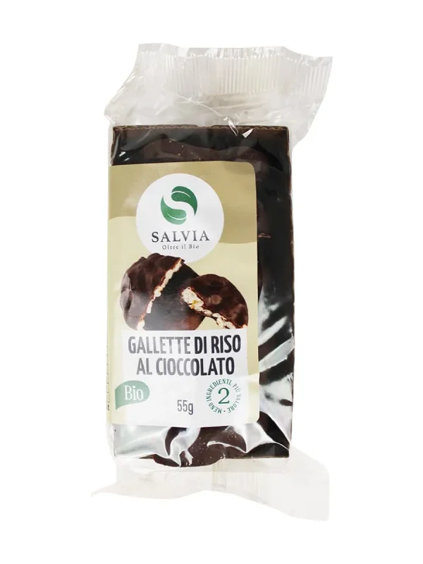 Gallette di riso al cioccolato bio 55g