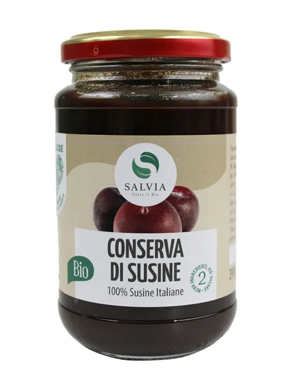 Conserva di 100% susine bio – 390g
