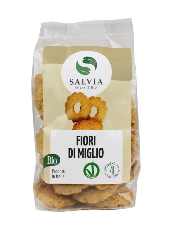 Fiori di miglio – biscotti bio – 200g