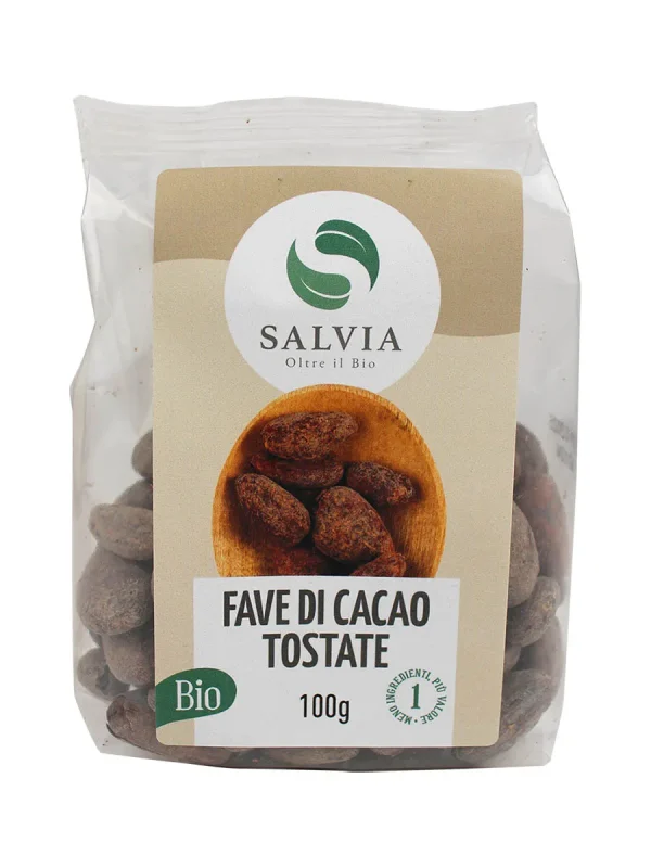 Fave di cacao tostate bio – 100g