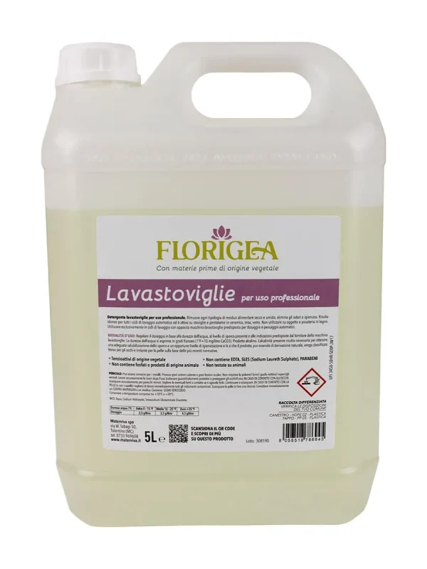 Lavastoviglie “pe ric.” uso professionale 5l
