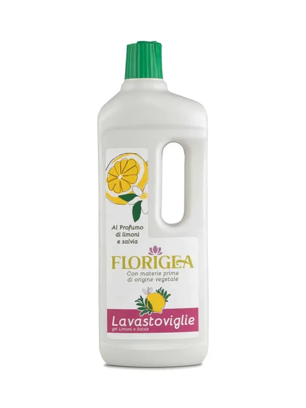 Detersivo per lavastoviglie gel concentrato ecologico – limone & salvia – 750ml