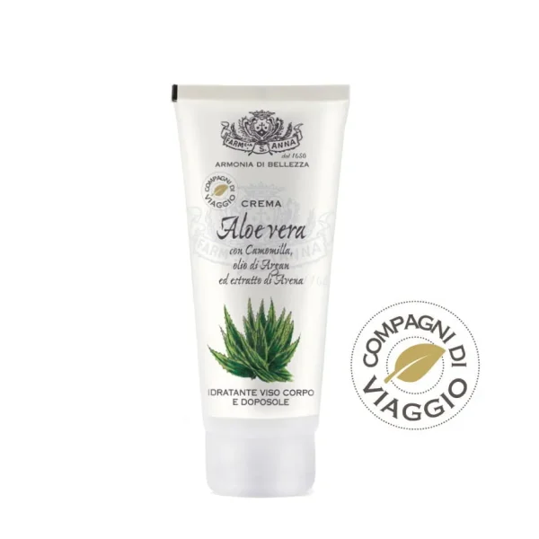 Crema idratante e doposole all’Aloe vera 100 ml