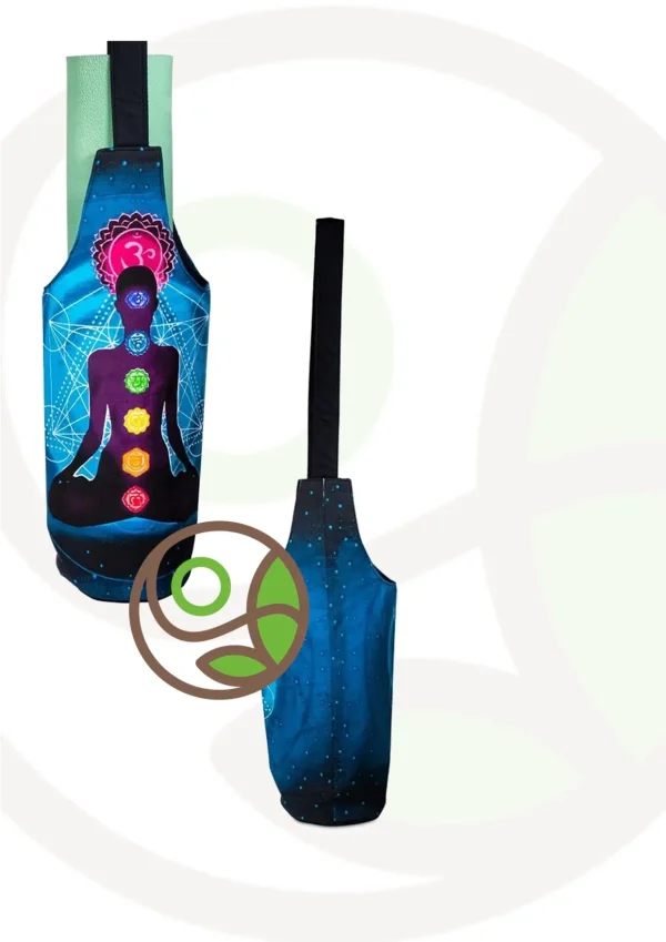 Borsa yoga a forma di bottiglia 7 chakra - immagine 2
