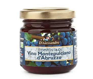 Composta di vino Montepulciano D’Abruzzo D’Alessandro (110g) GM
