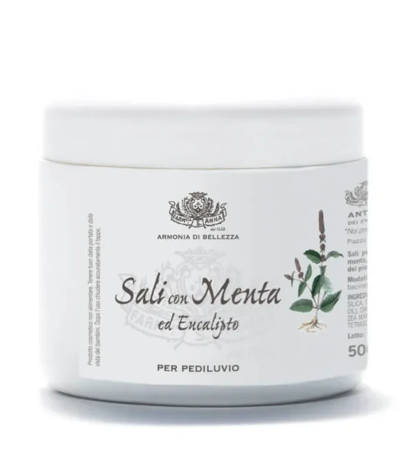 Sali per pediluvio alla Menta ed Eucalipto