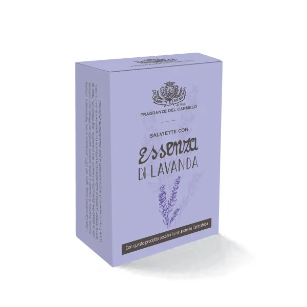 Salviette con Essenza di Lavanda