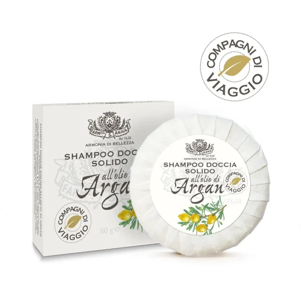 Doccia shampoo solido all’olio di Argan   60 g