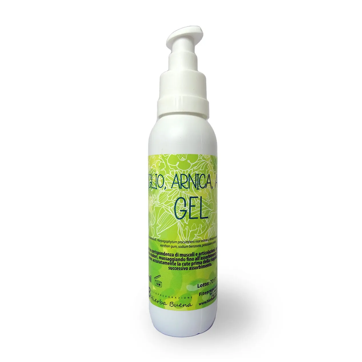 Artiglio arnica e argilla Gel 200ml, HB