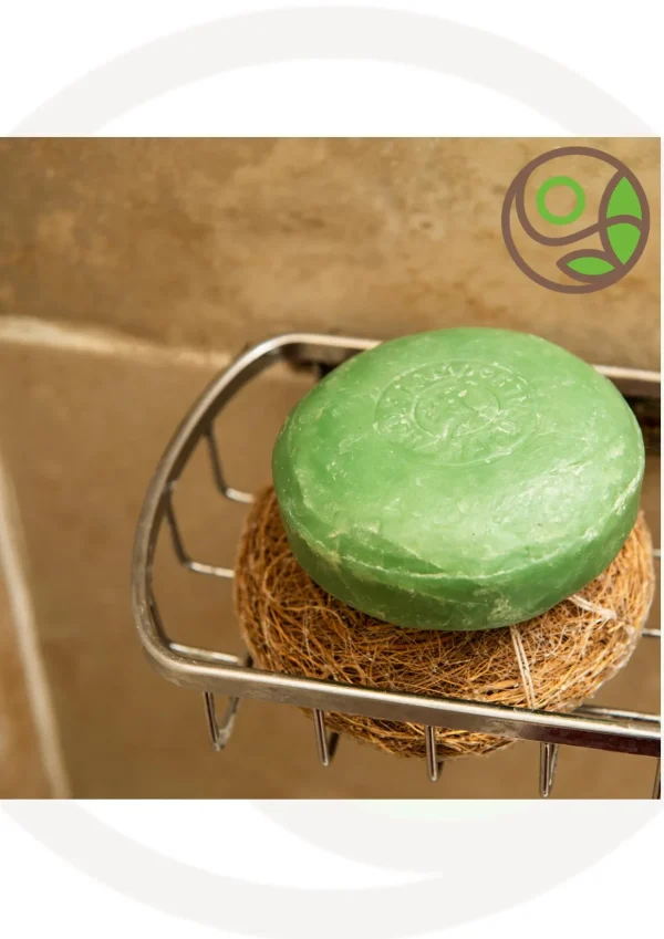 Holy Lama Vetiver sapone Rainforest in foglia palma - immagine 3