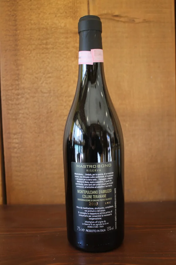 Mastrobono Riserva Montepulciano || Vini la Quercia 75cl SP - immagine 3