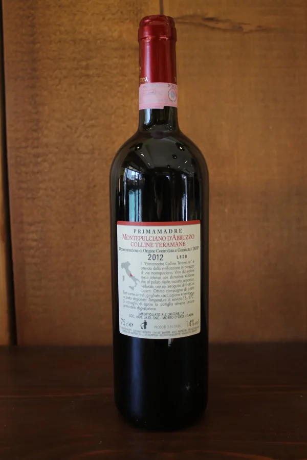 Montepulciano d’Abruzzo || Colline teramane Primamadre 75cl SP - immagine 3