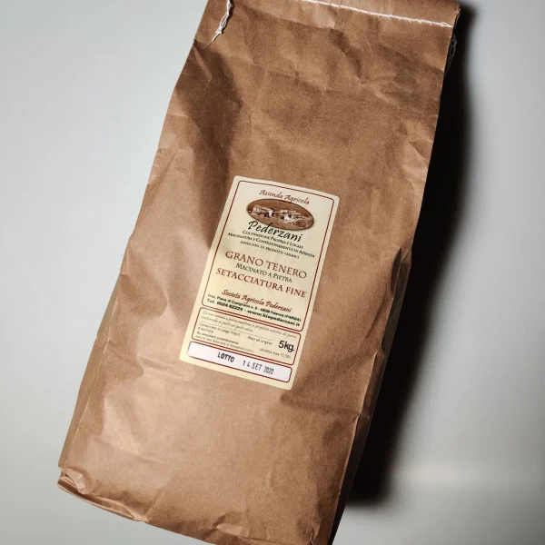 Farina grano tenero fine 5kg, Pederzani
