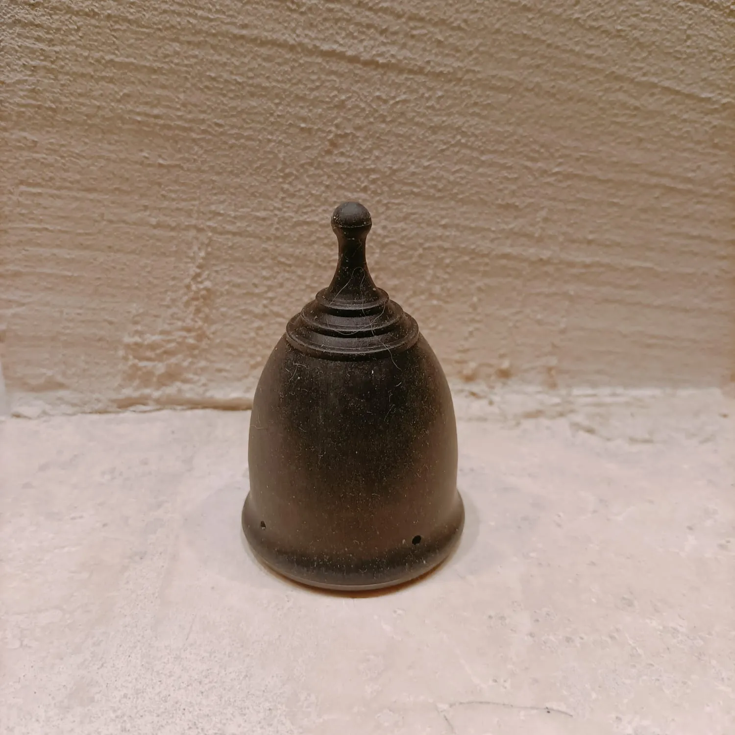 Coppetta mestruale con spazzolino in bambu’ - immagine 3