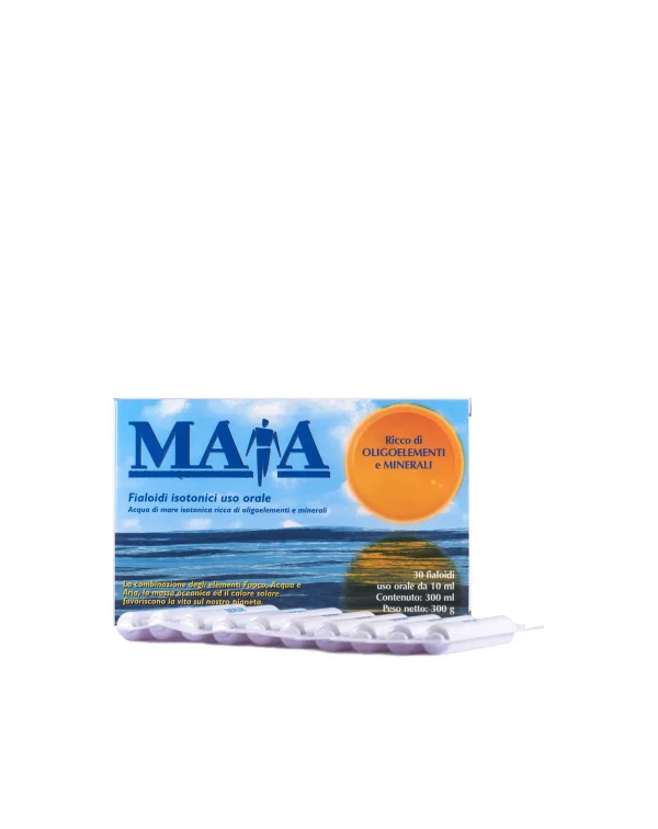 MAIA – Pura acqua di mare isotonica ricca in oligoelementi