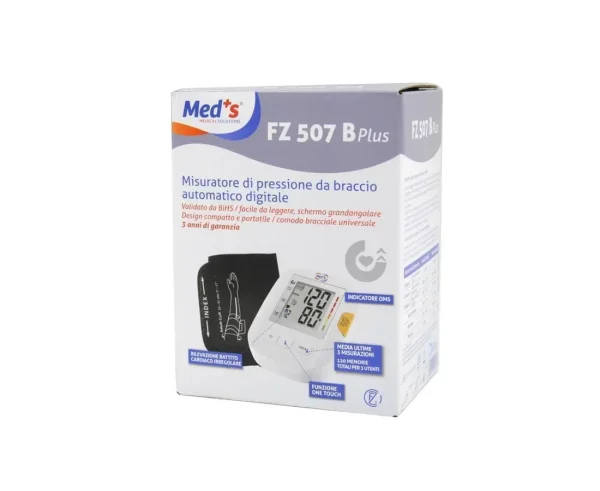 Med’s FZ 507 B Plus Misuratore di Pressione da Braccio Automatico Digitale