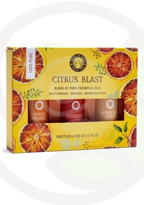 Oli essenziali aromaterapia citrus blast – Set
