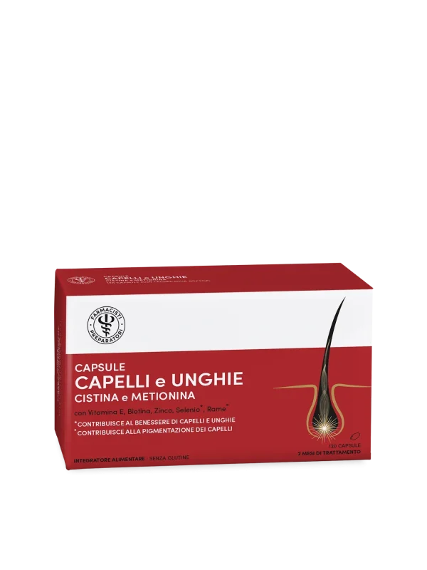 Capsule capelli e unghie CISTINA E METIONINA 60 caps.