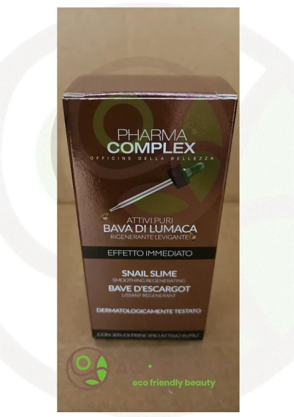 Siero viso attivi puri bava di lumaca 30ml.